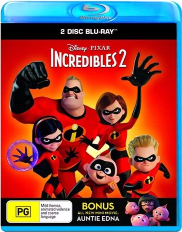 Incredibles 2 Blu-Ray