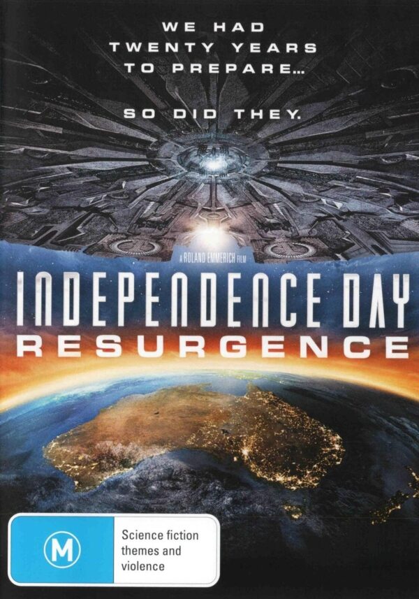 Independence Day Resurgence DVD