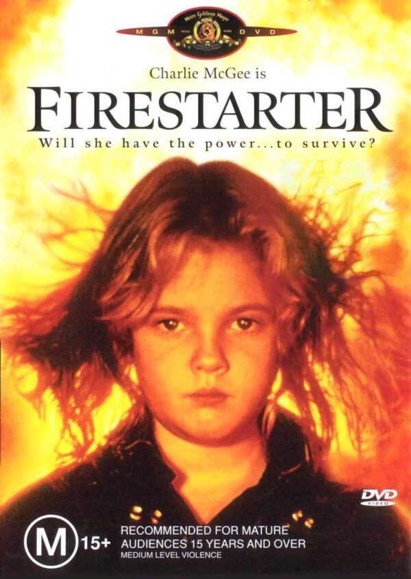 firestarter 1984 dvd cover