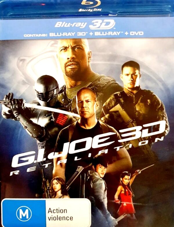 gi joe retaliation 3d blu ray 2d blu ray dvd