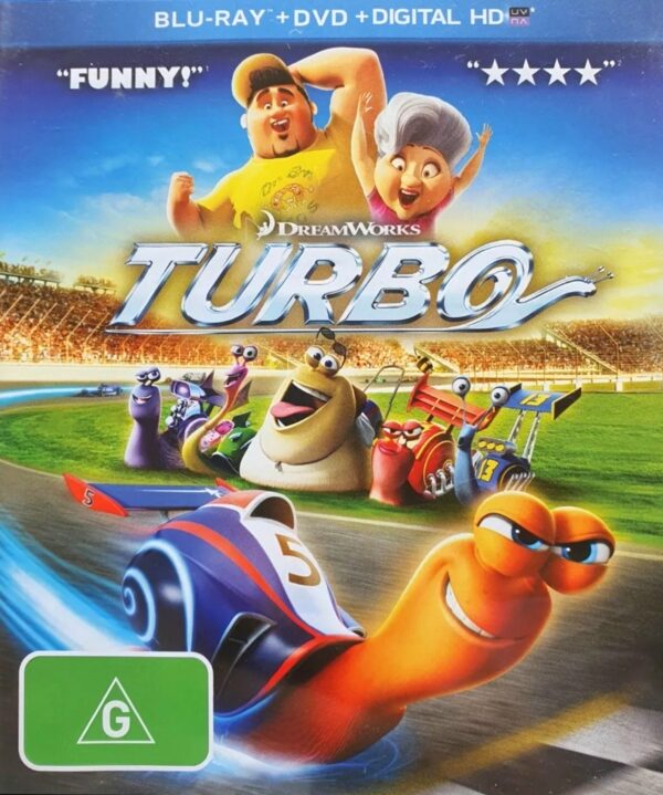 turbo blu ray dvd