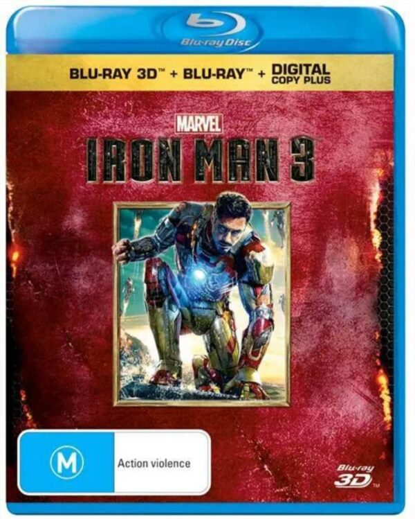 Iron Man 3D Blu Ray Blu Ray