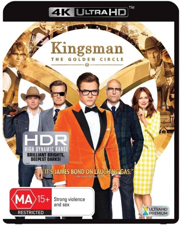 Kingsman The Golden Circle 4K Ultra HD Blu Ray