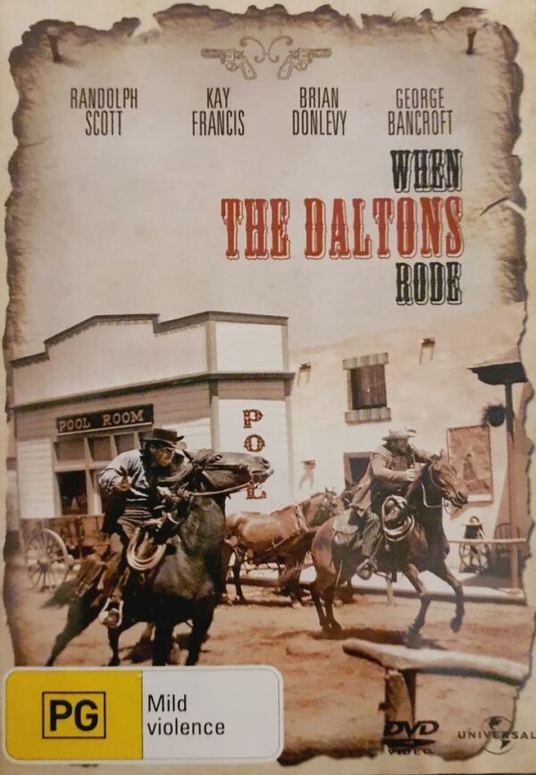 When the Daltons Rode DVD