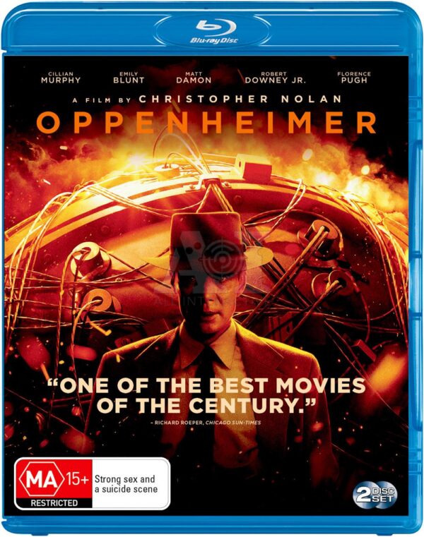 Oppenheimer Blu Ray Bonus Disc