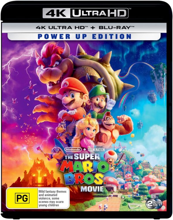 The Super Mario Bros Movie 4K Ultra HD Power Up Edition Blu Ray