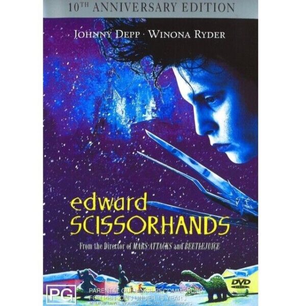 Edward Scissorhands 10th Anniversary Edition DVD