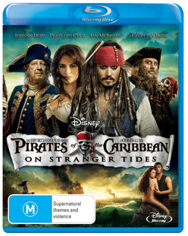 Pirates Of The Caribbean On Stranger Tides Blu Ray