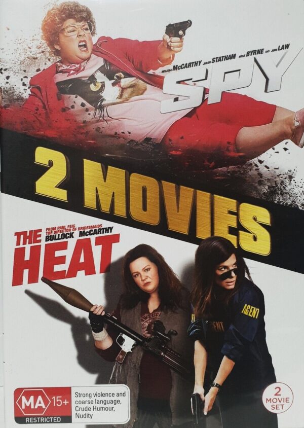 Spy The Heat 2 Movies DVD