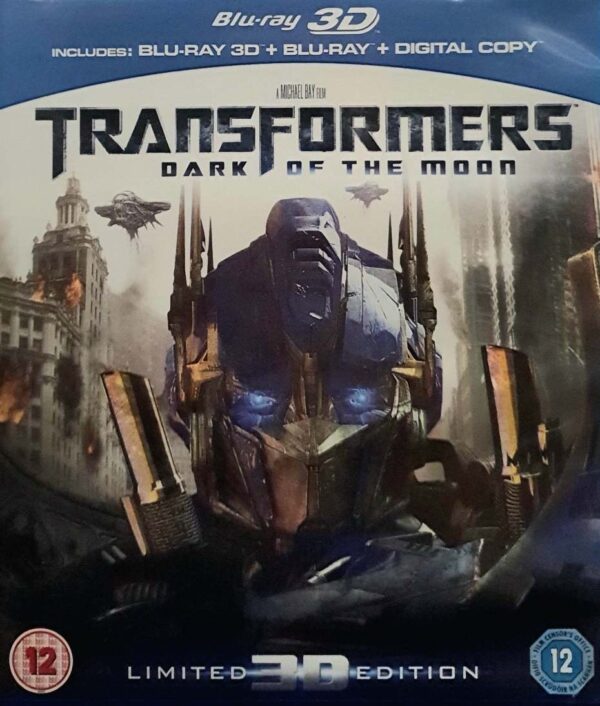 Transformers Dark Of The Moon 3D Blu Ray Blu Ray