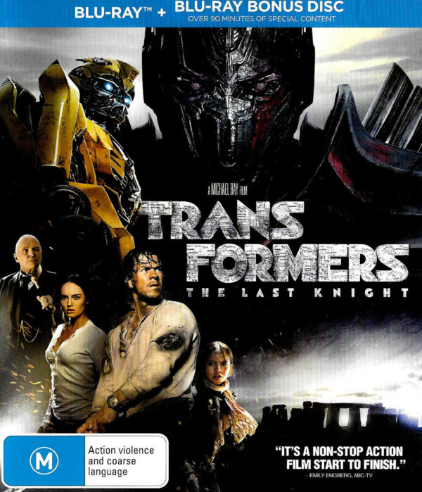 Transformers The Last Knight Blu Ray