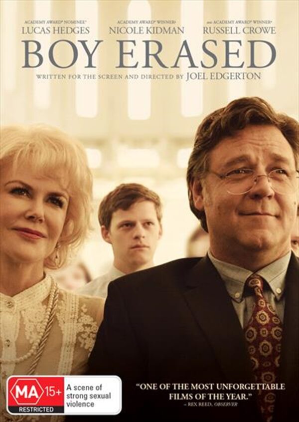 Boy Erased DVD