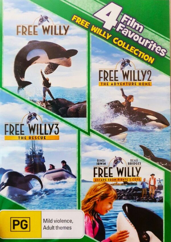 Free Willy 1 2 3 4 DVD