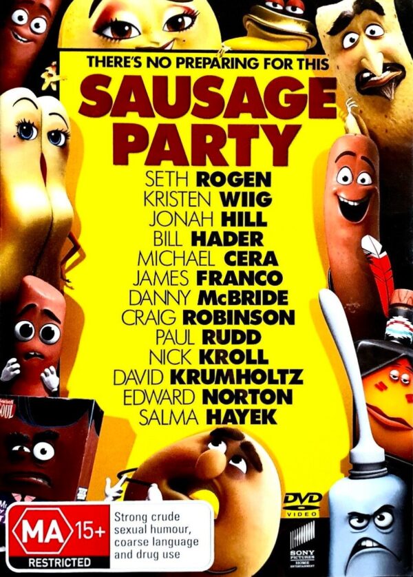 Sausage Party DVD