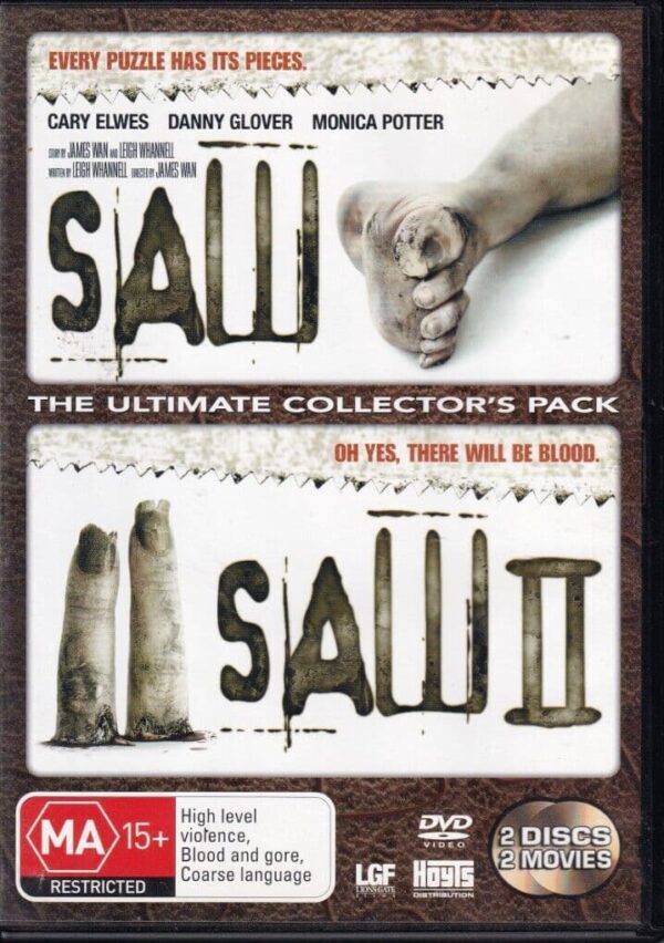 Saw 1 2 DVD